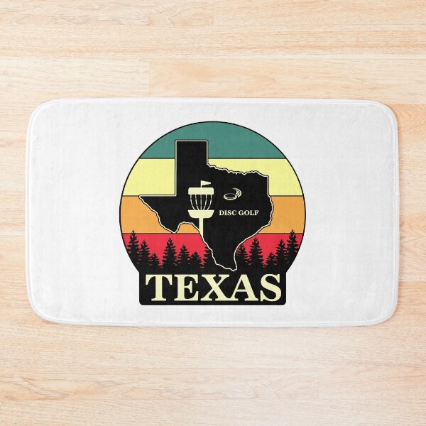 Item preview, Retro Texas Map Disc Golf  designed and sold by DiscGolfArts.