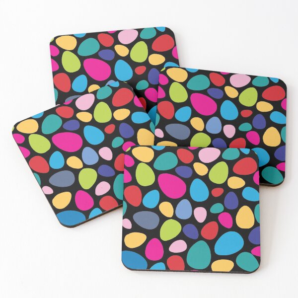 Item preview, Colourful summer pebbles designed and sold by HouseOfColor6.
