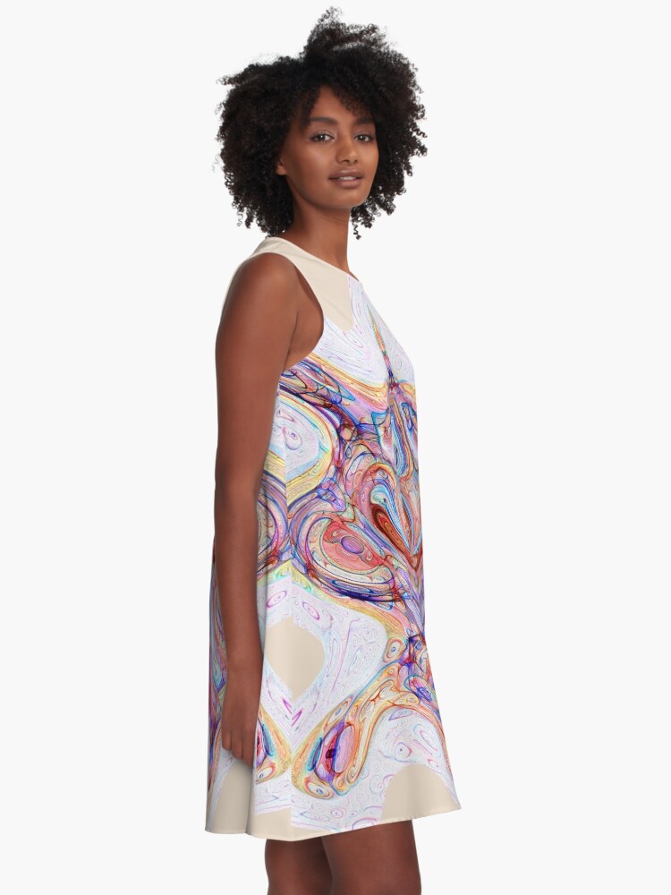 Alternate view of Predator A-Line Dress