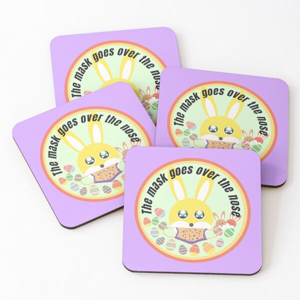 Item preview, Easter masked bunny humor wishes  designed and sold by Manoroma.