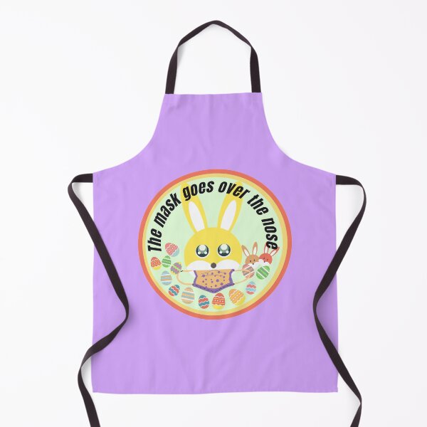 Item preview, Easter masked bunny humor wishes designed and sold by Manoroma.