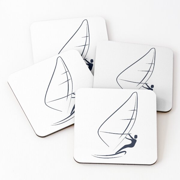 Item preview, Minimalist Windsurfing Design designed and sold by D-Spot Shop.