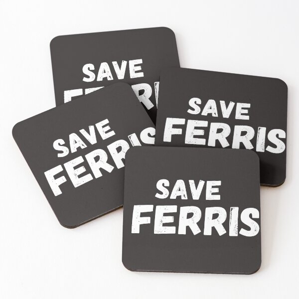 Item preview, Save Ferris Classic 80's Movie Funny Parody T-shirt Tee designed and sold by Teeeventshop.