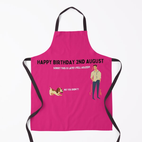 Item preview, perfect happy birthday 1st august person card designed and sold by JimMacShirts.