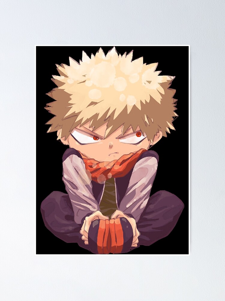 My Hero Academia Bakugo Katsuki Poster For Sale By Isatouolause Redbubble