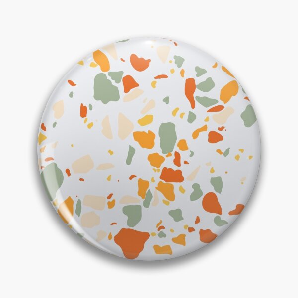 Item preview, Estampado de terrazo amarillo / verde designed and sold by txiga.