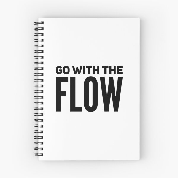 Item preview, Go with the the flow designed and sold by Stationeryamore.