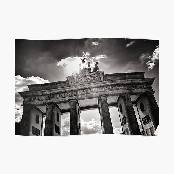 Brandenburg Gate (Brandenburger Tor) - Berlin Germany Poster