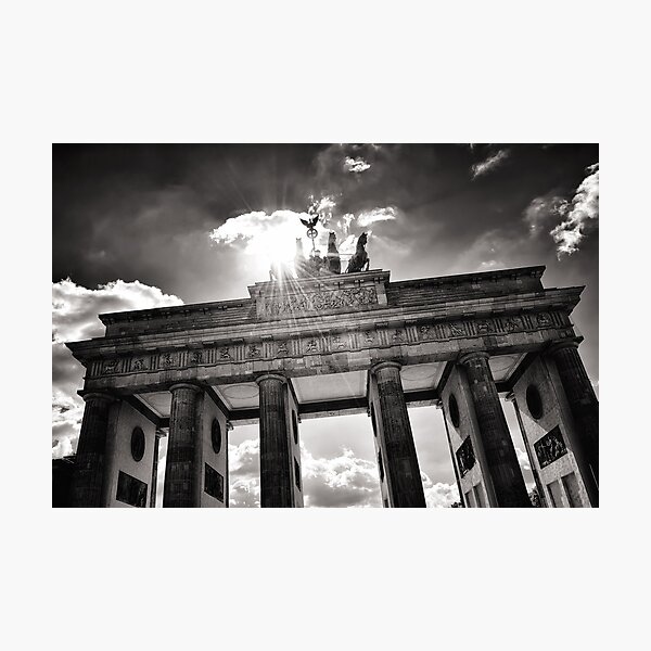 Brandenburg Gate (Brandenburg Gate) - Berlin Germany Photographic Print