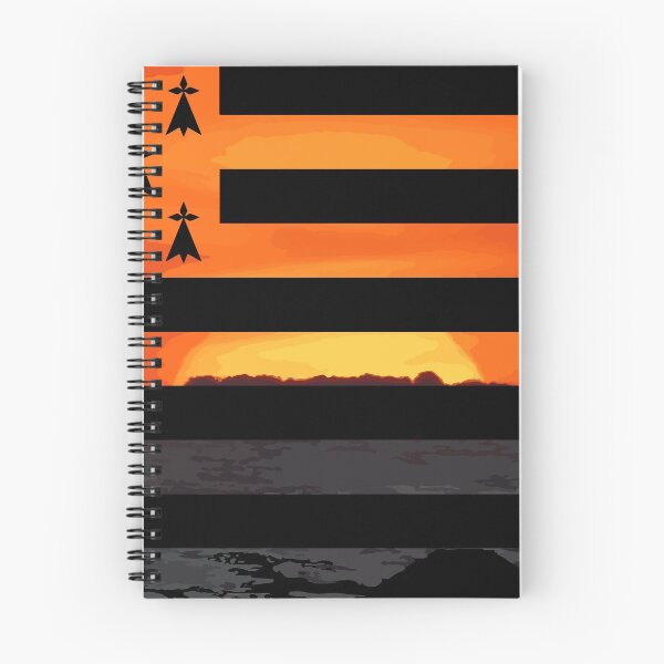 Item preview, gwenn ha du and sunset in brittany designed and sold by grafikestelle.
