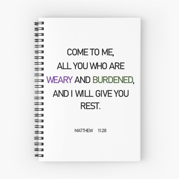 Item preview, Matthew 11:28 (Bible Quote) designed and sold by PSheekey.