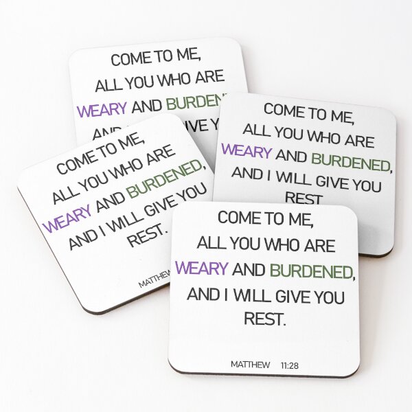 Item preview, Matthew 11:28 (Bible Quote) designed and sold by PSheekey.