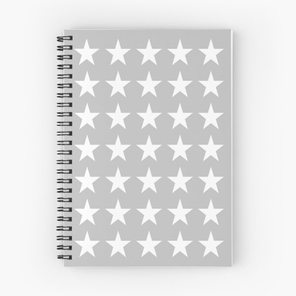 Item preview, Medium WHITE and SILVER GREY STARS  designed and sold by RachelMacht.