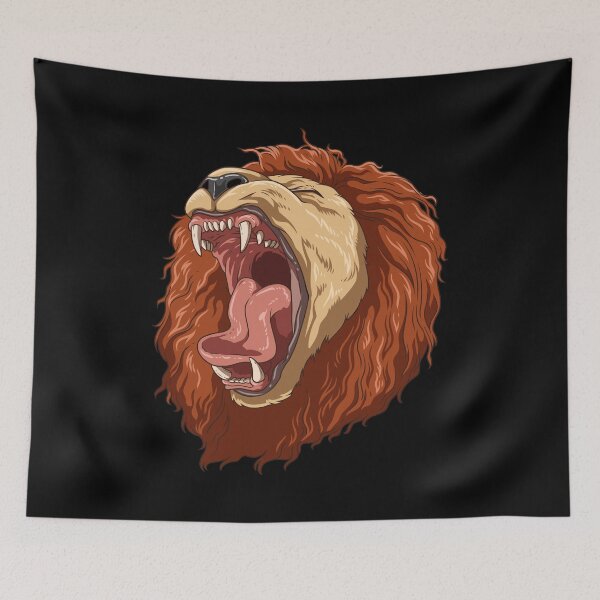 Item preview, Roaring Lion Safari Animals Lovers African Wild designed and sold by melomedia.
