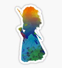 Princess Inspired Silhouette Sticker