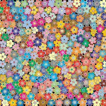 Artwork thumbnail, Small Flower pattern by Raju2018