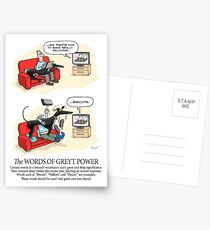 Greyhound Glossary: Words of Greyt Power Postcards