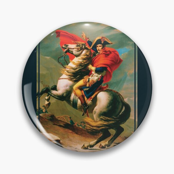 Item preview, Napoleon at the Great St. Bernard by Jacques Louis David designed and sold by DragonXX.