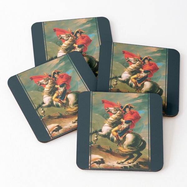 Item preview, Napoleon at the Great St. Bernard by Jacques Louis David designed and sold by DragonXX.