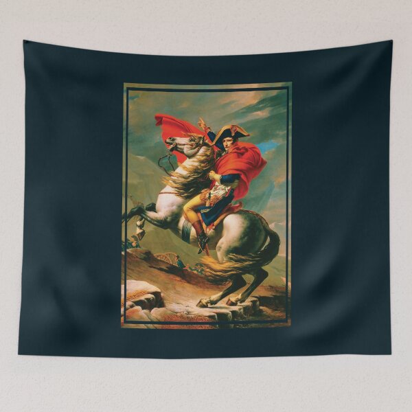 Item preview, Napoleon at the Great St. Bernard by Jacques Louis David designed and sold by DragonXX.