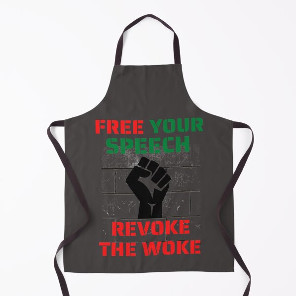 Item preview, FREE YOUR SPEECH, REVOKE THE WOKE designed and sold by DCStriker2021.