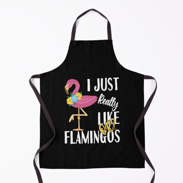 Item preview, I Just Really Like Flamingos Ok? designed and sold by AnveeBubbles.