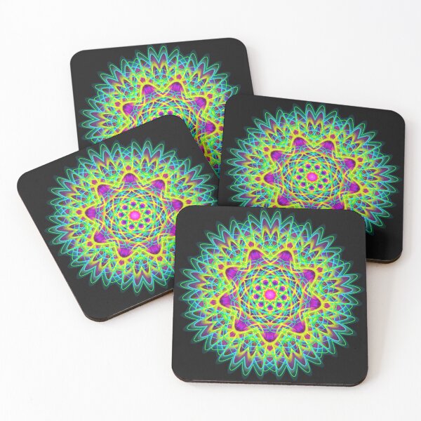 Item preview, Rainbow Trippy Mandala designed and sold by BelAnnGrey.