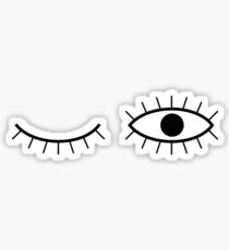 Wink Sticker