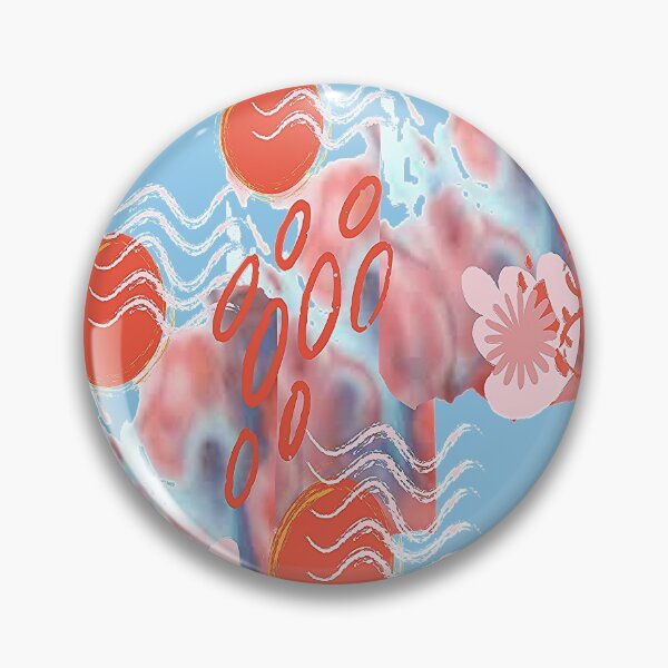 Item preview, Vibrant Colorful Psychedelic Abstraction with Circles, Bold Vibrant Abstraction, graphic psychedelic abstract art, trippy graphic psychedelic arte abstracto designed and sold by Adri Barnard.