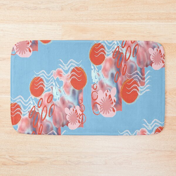 Item preview, Vibrant Colorful Psychedelic Abstraction with Circles, Bold Vibrant Abstraction, graphic psychedelic abstract art, trippy graphic psychedelic arte abstracto designed and sold by Adri Barnard.