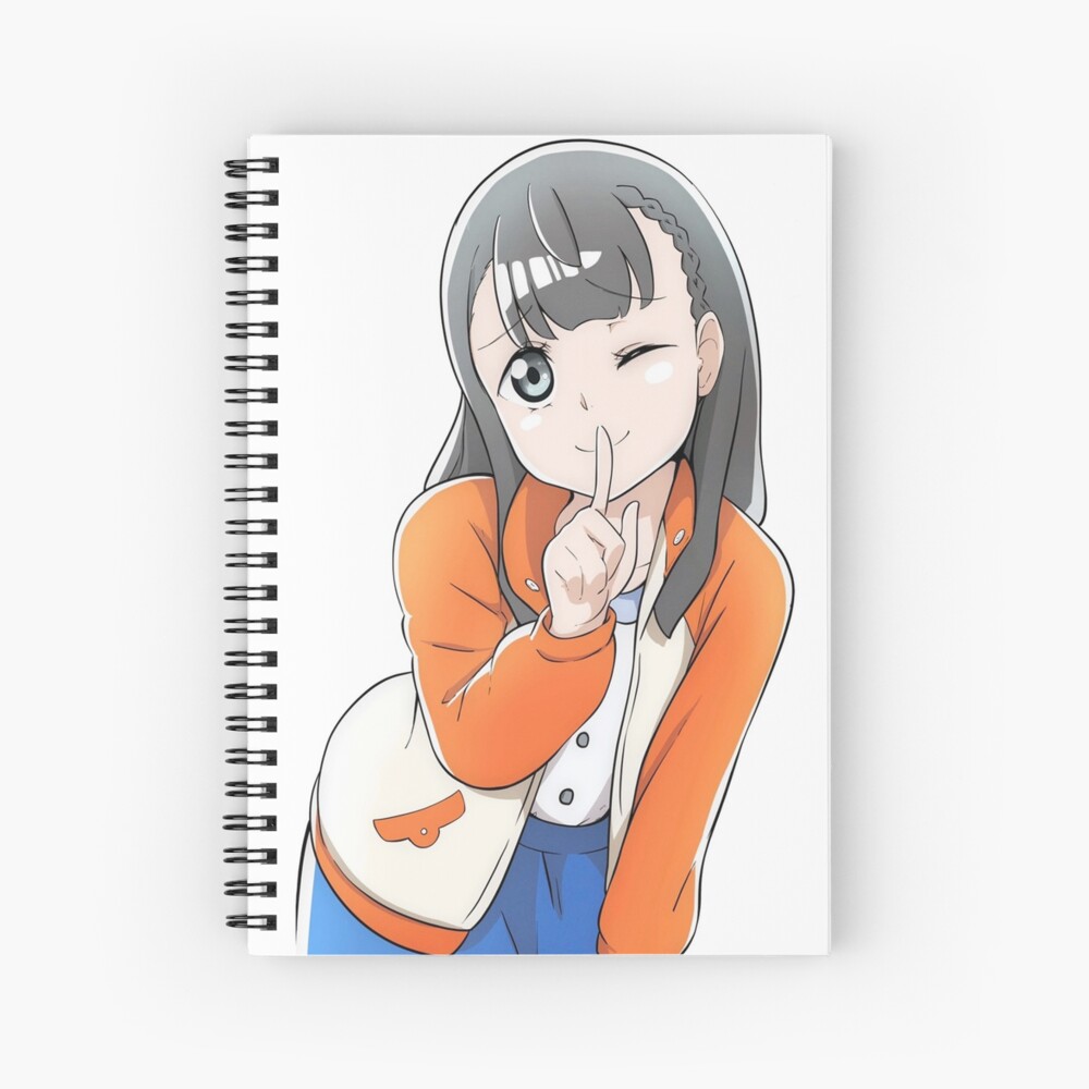 Tonikaku kawaii - Tsukasa waifu Spiral Notebook by Anna Blonwell