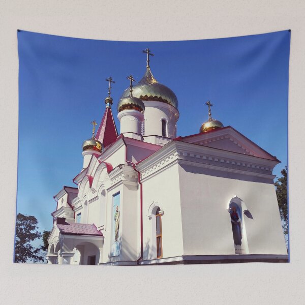 Item preview, Orthodox church with shining domes designed and sold by helenkaiy.