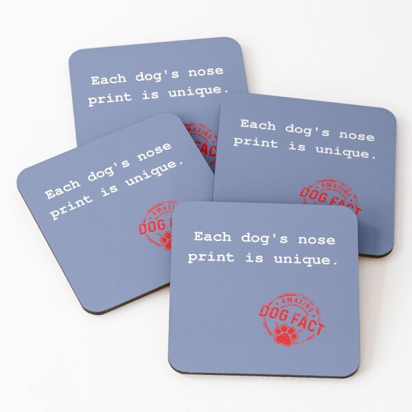 Item preview, Amazing dog fact 5 - nose print designed and sold by kookycomet.