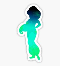 Princess Inspired Silhouette Sticker
