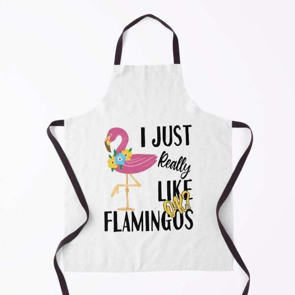 Item preview, I Just Really Like Flamingos Ok? designed and sold by AnveeBubbles.