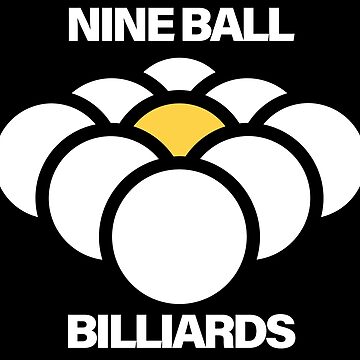 BILLIARD BALL NINE Sticker by diego75bcn