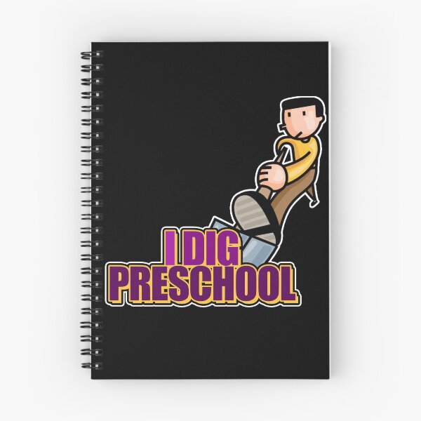 Item preview, Funny Print "I Dig Preschool" designed and sold by NuarzDesign.