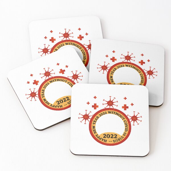 Item preview, Happy new year 2022 without Covid-19 Virus designed and sold by omarbentoutah.