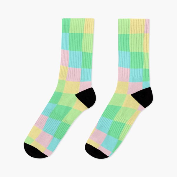 Item preview, Square Green Pastel Mixed Pattern designed and sold by DAFIN.