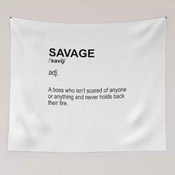 Item preview, Savage Verbiage designed and sold by Profashionall.