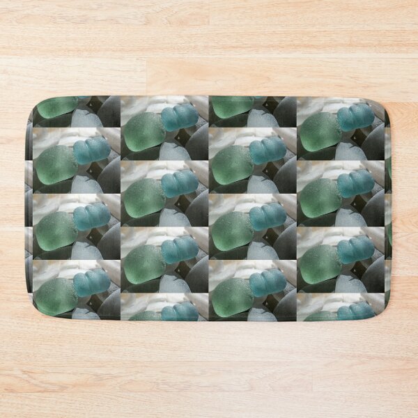 Item preview, Sea Foam Green and Turquoise Sea Glass Kissing designed and sold by Beachy.