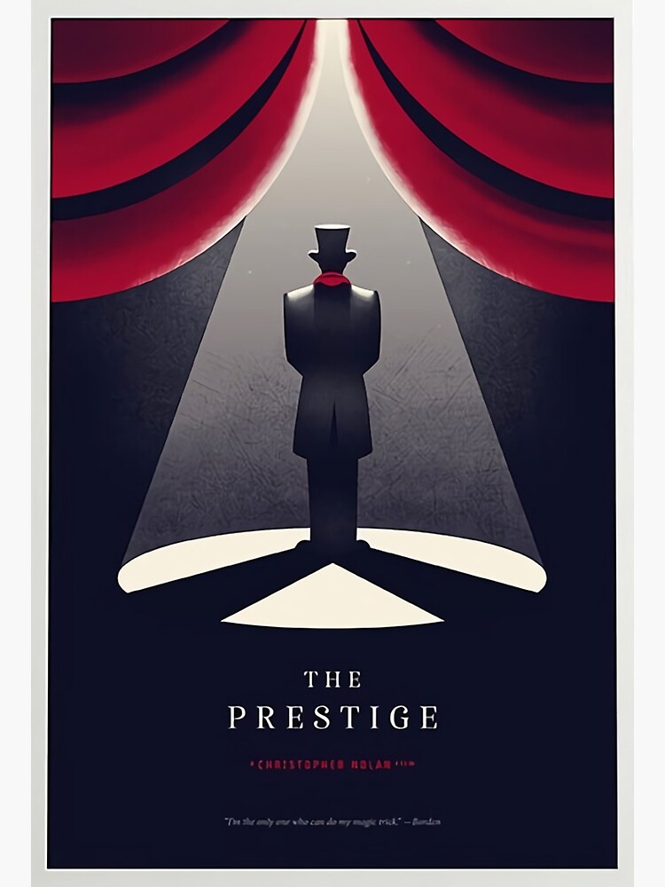 Disover The Prestige Movie Poster Premium Matte Vertical Poster