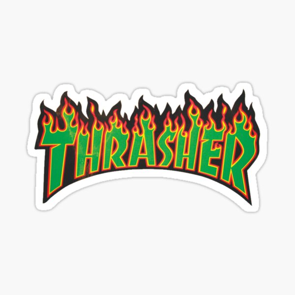 Diseño de textura trasher Pegatina