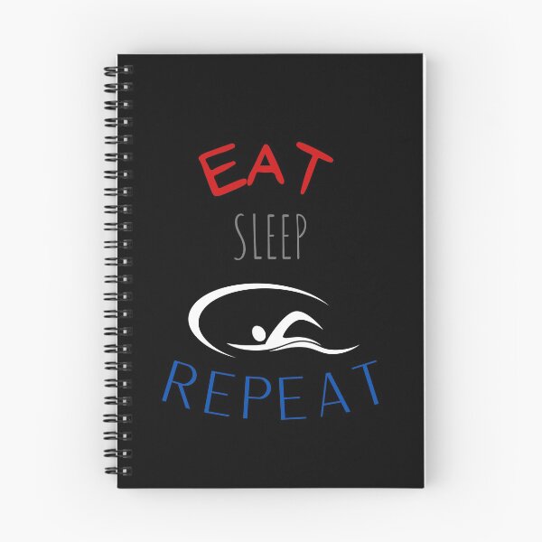 Artikelvorschau, Eat Sleep Swim Repeat Design entworfen und verkauft von VandJStore.