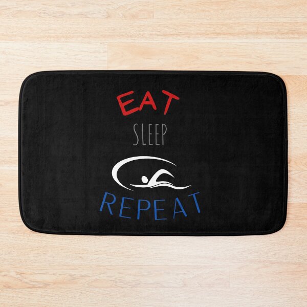 Artikelvorschau,  Eat Sleep Swim Repeat  Design entworfen und verkauft von VandJStore.