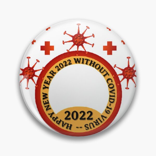 Item preview, Happy new year 2022 without Covid-19 Virus designed and sold by omarbentoutah.