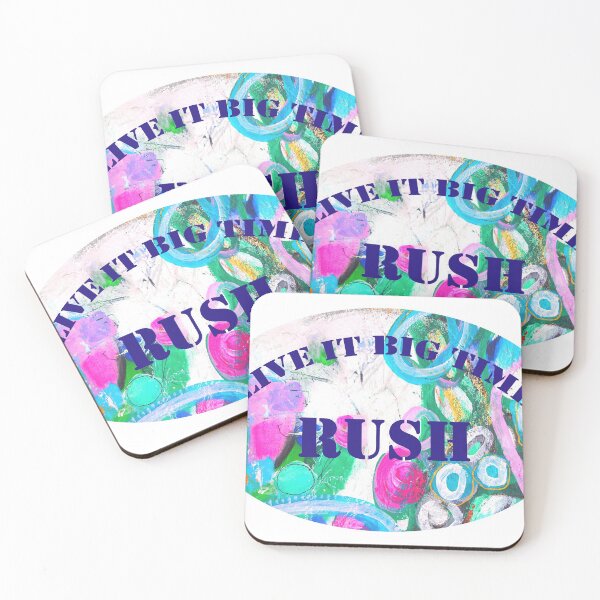 Item preview, Funky circles, Live it big time Rush, Live it big time sticker designed and sold by univkat.