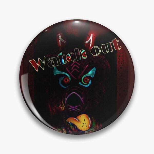 Item preview, Watch out - Halloween - Take care - spooky photo design designed and sold by kikidu21.
