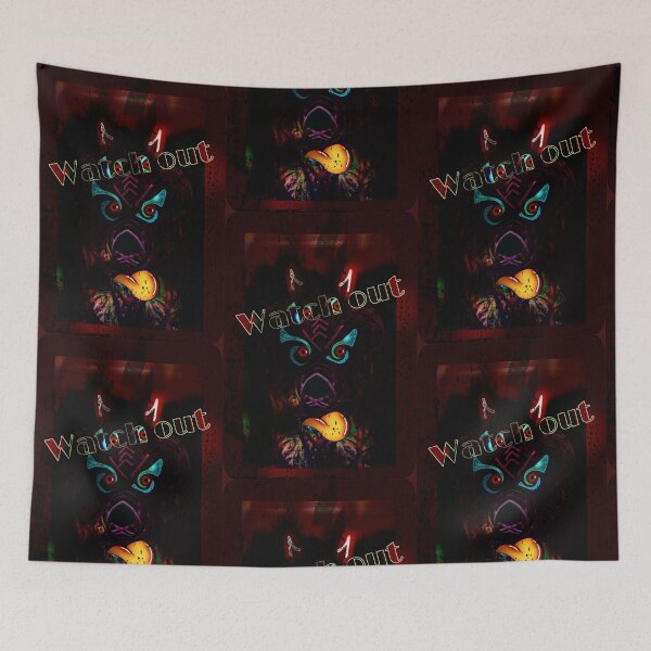 Item preview, Watch out - Halloween - Take care - spooky photo design designed and sold by kikidu21.