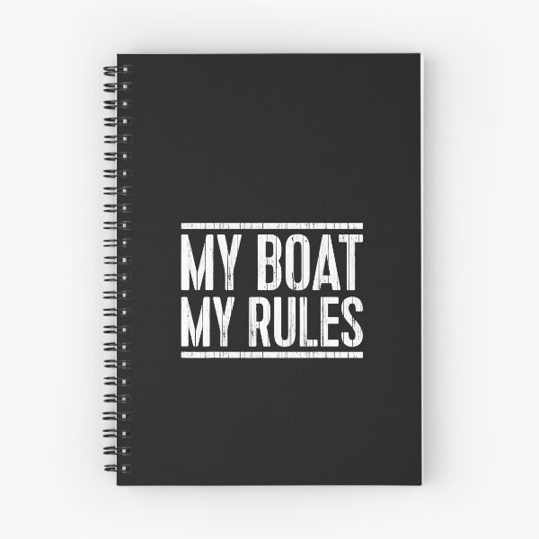 Item preview, My Boat My Rules Captain Gift  designed and sold by HopeLawery.